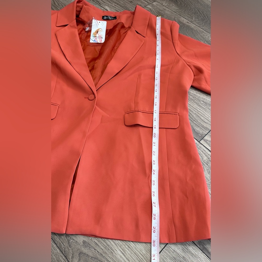 NWT Women's Rust Blazer - Picture 10 of 13